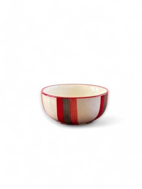 Crimson Earth Handmade Ceramic Katori