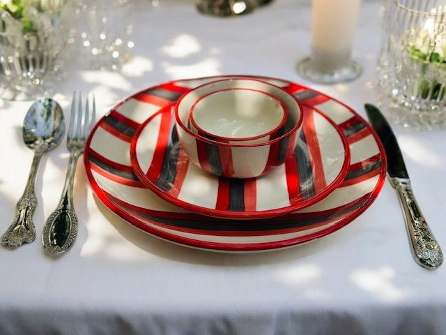 Crimson Earth Dinner Plate