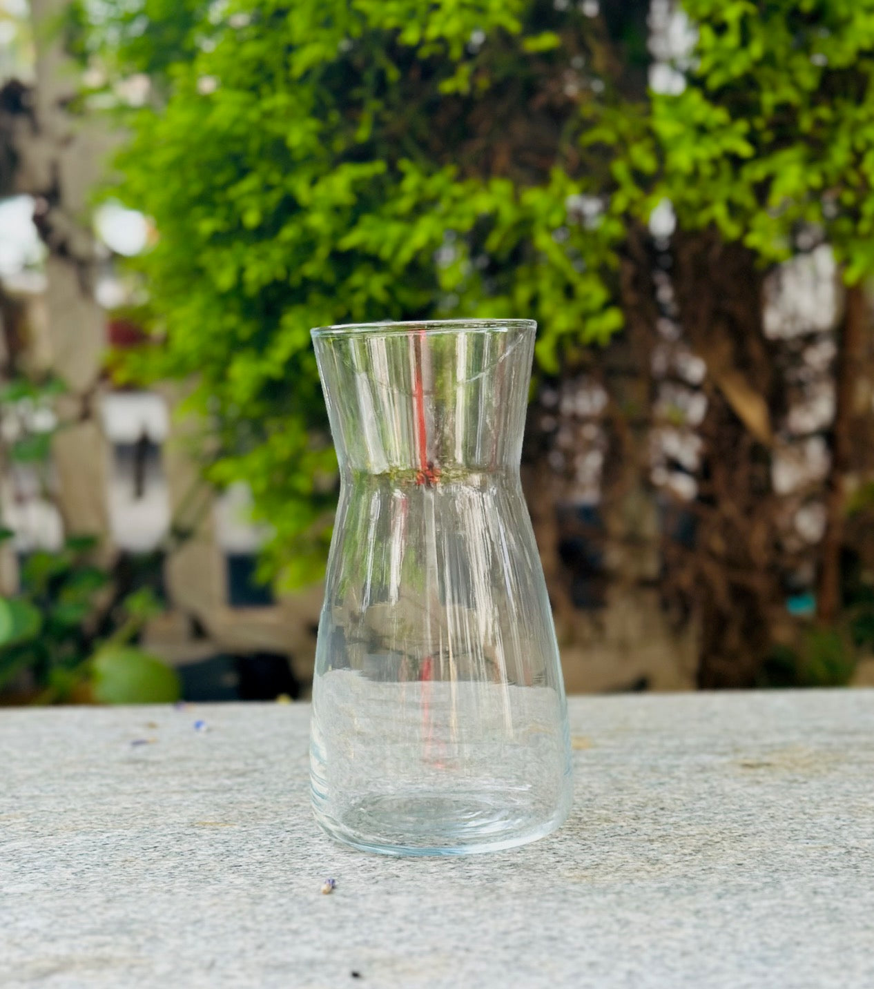 Chatsworth Collection Handblown Glass Vase – Carafe Style