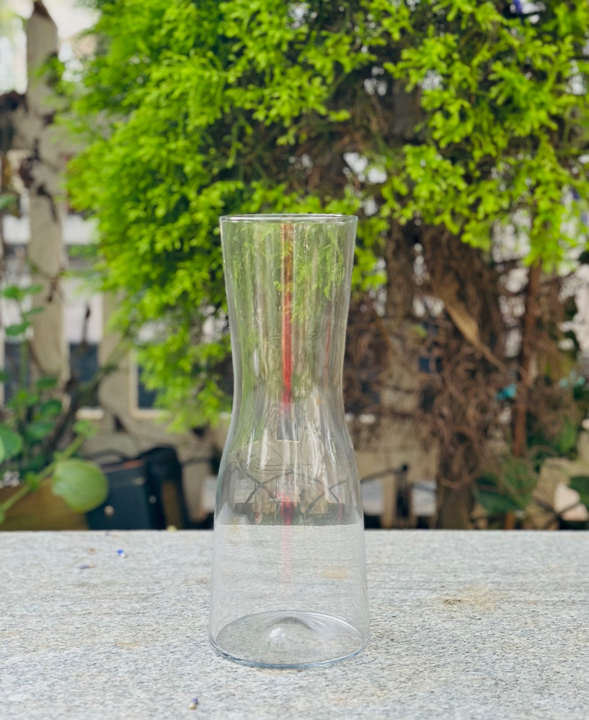 Chatsworth Collection Handblown Glass Vase – Carafe Style