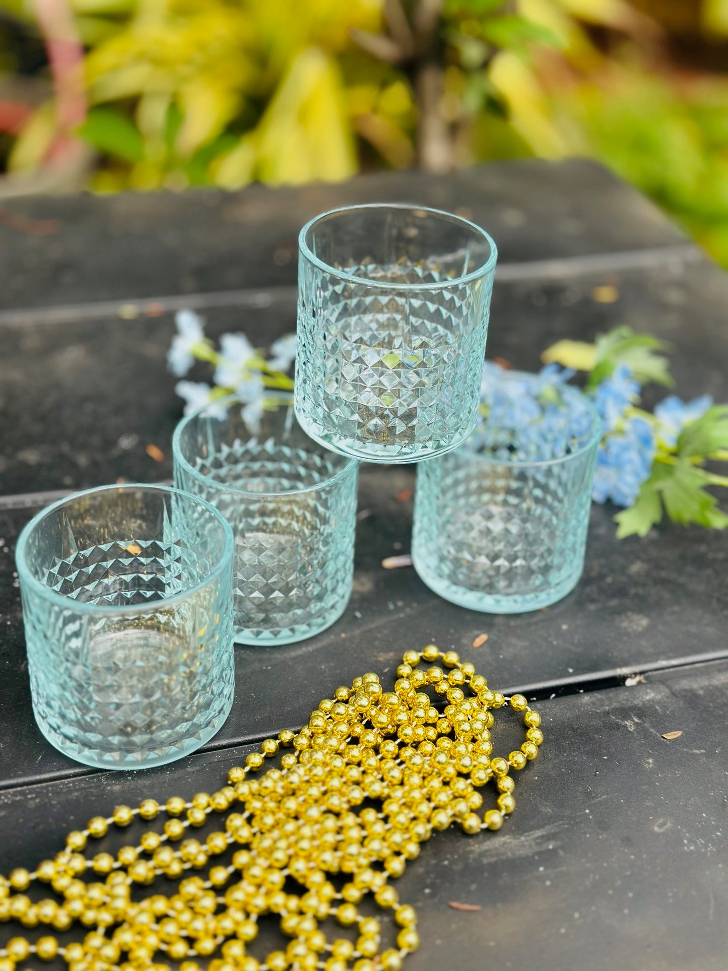 Chatsworth Whiskey Glass - Lattice Design