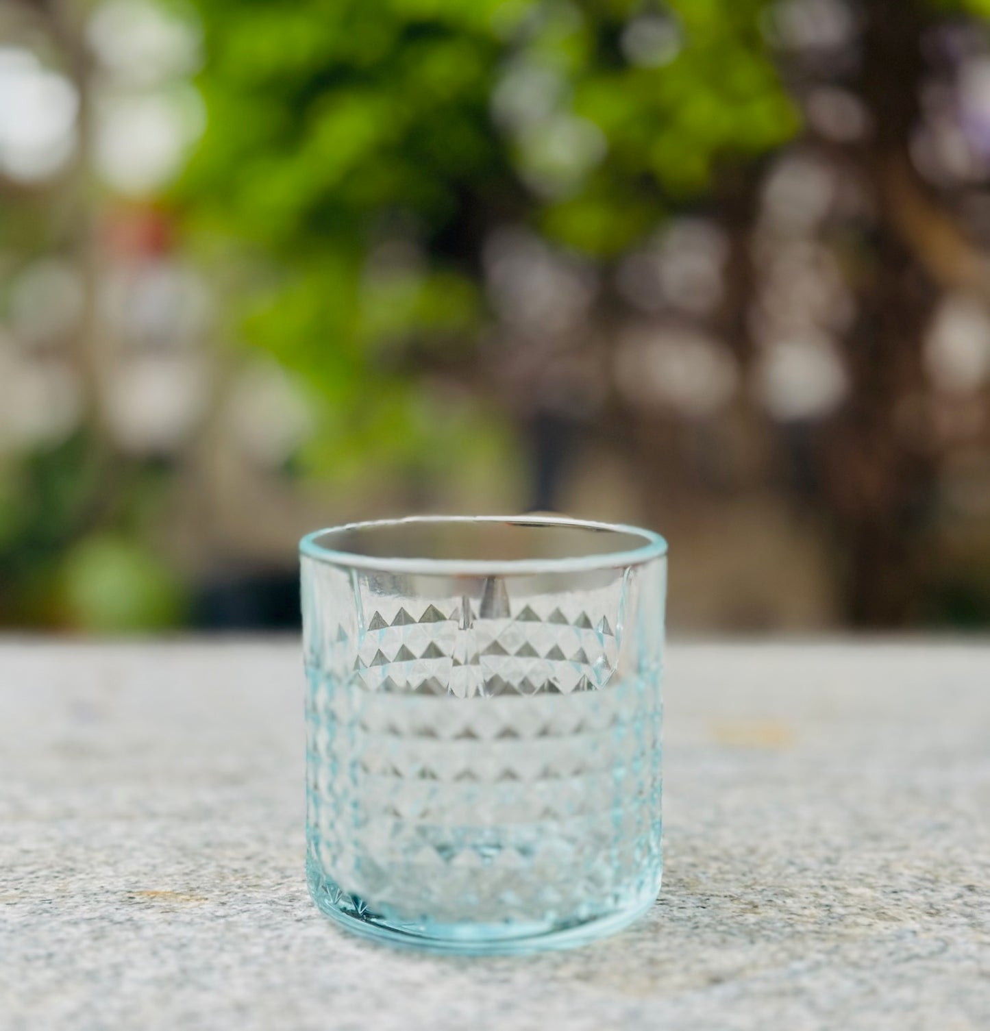 Chatsworth Whiskey Glass - Lattice Design