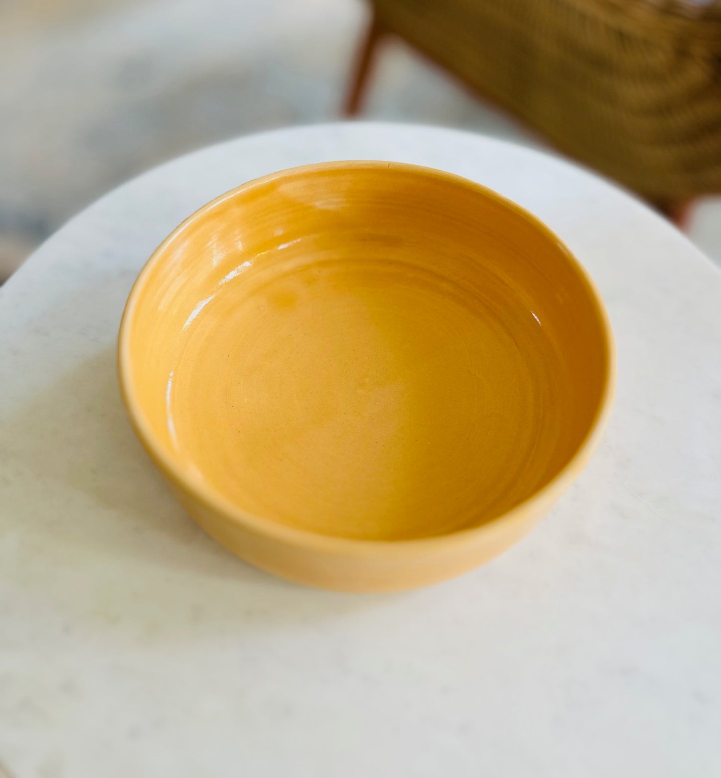 Pasta Dish | 8 inches | Sunshine Yellow