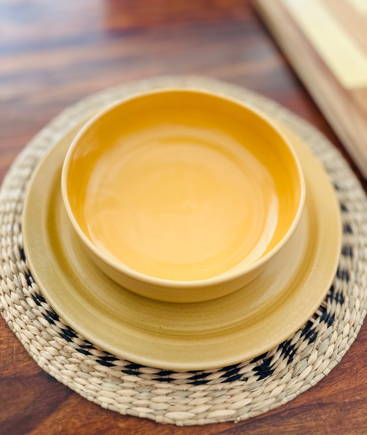 Pasta Dish | 8 inches | Sunshine Yellow
