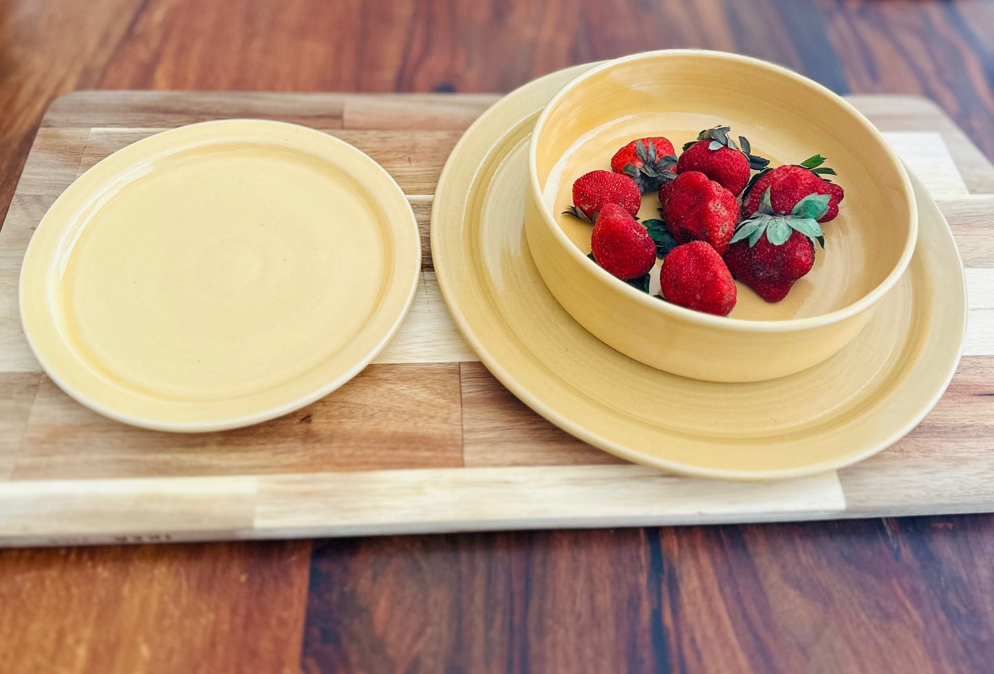 Side Plate | 8 inches | Sunshine Yellow