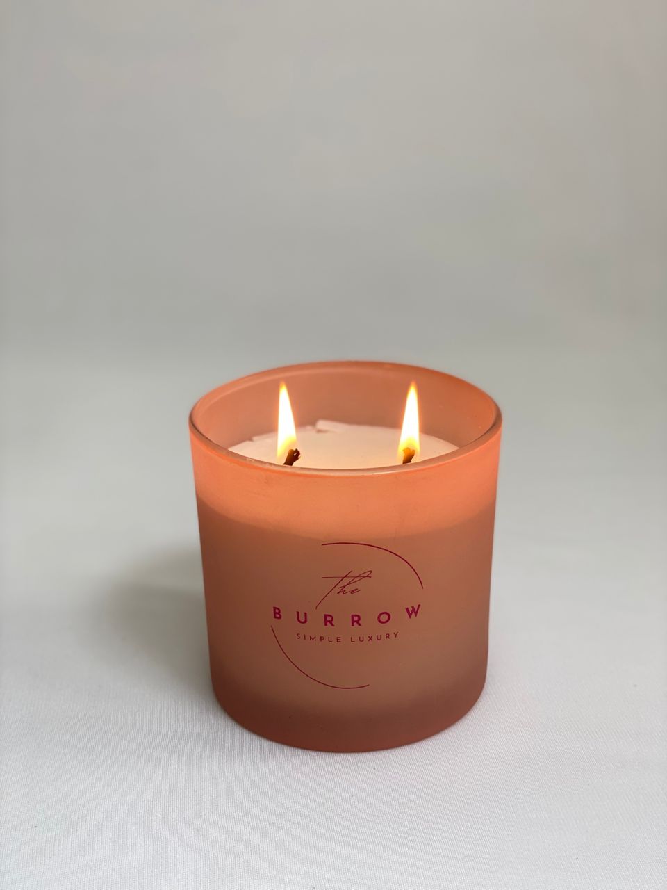 Rose and Sandalwood Scented Candle