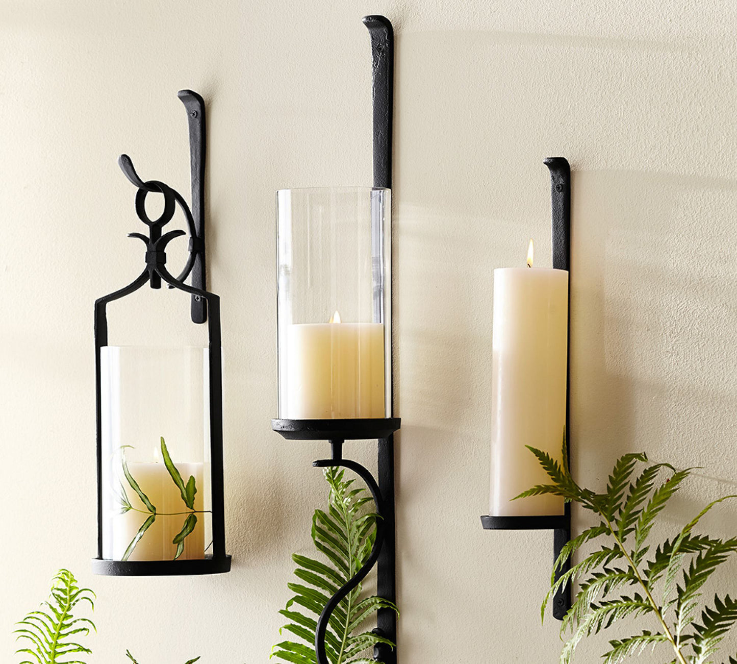 Artisanal Wall-Mount Candle Holder - Minimal