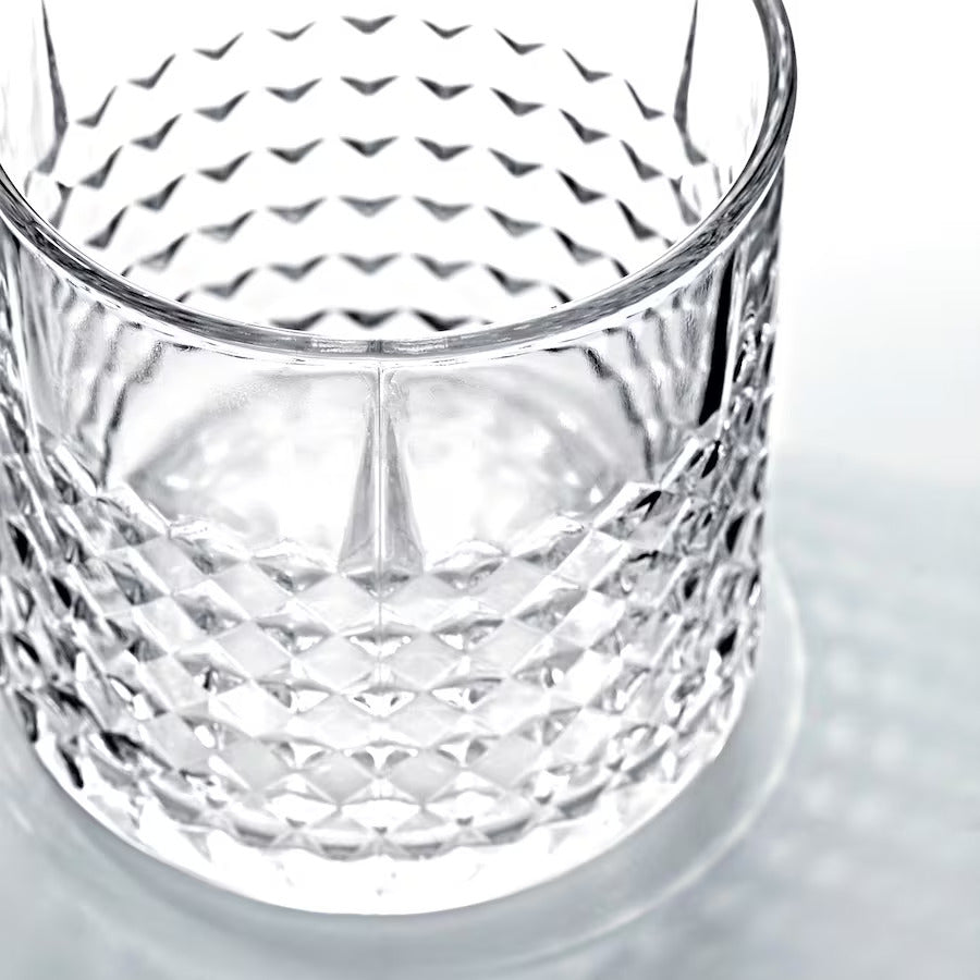 Chatsworth Whiskey Glass - Lattice Design