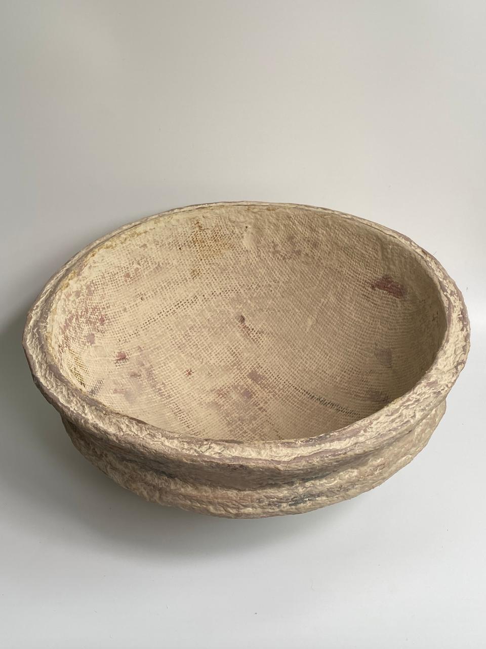 cypriot papier mache bowl