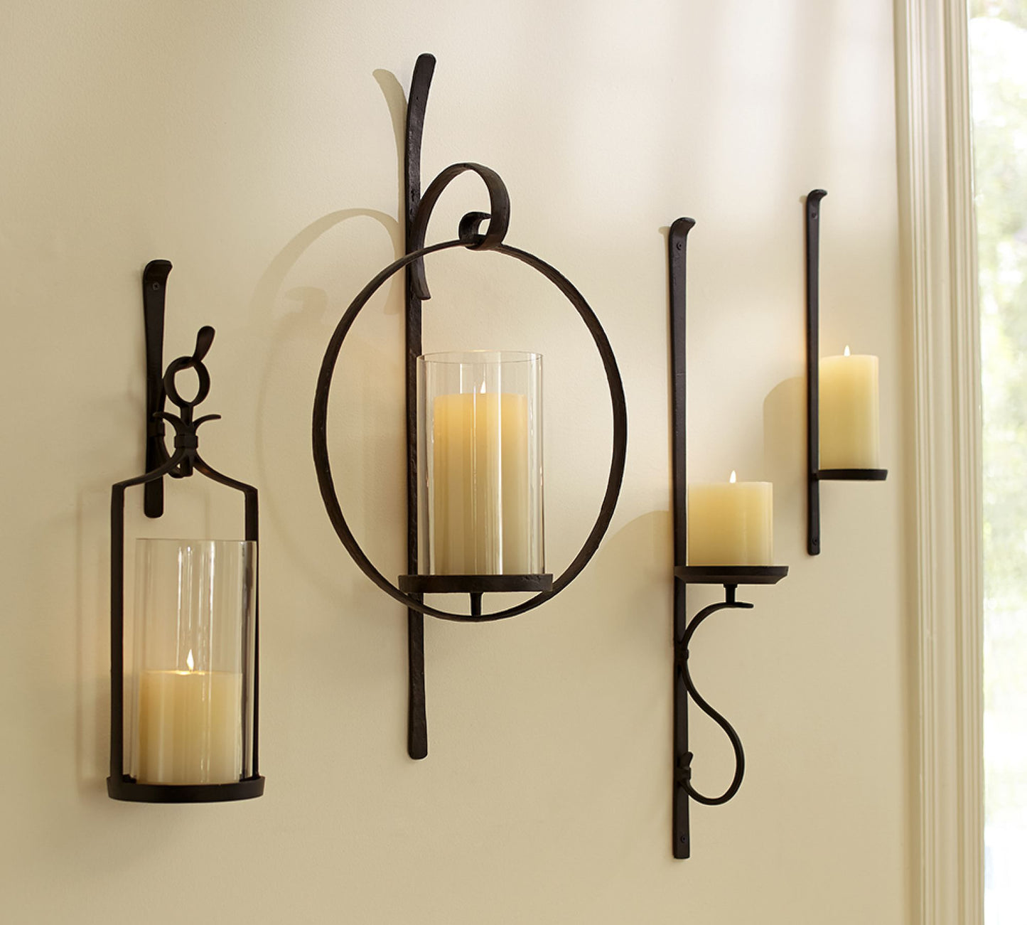 Artisanal Wall-Mount Candle Holder - Minimal